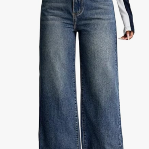 Product nifty women's denim stretchable high waist baggy jeans for women